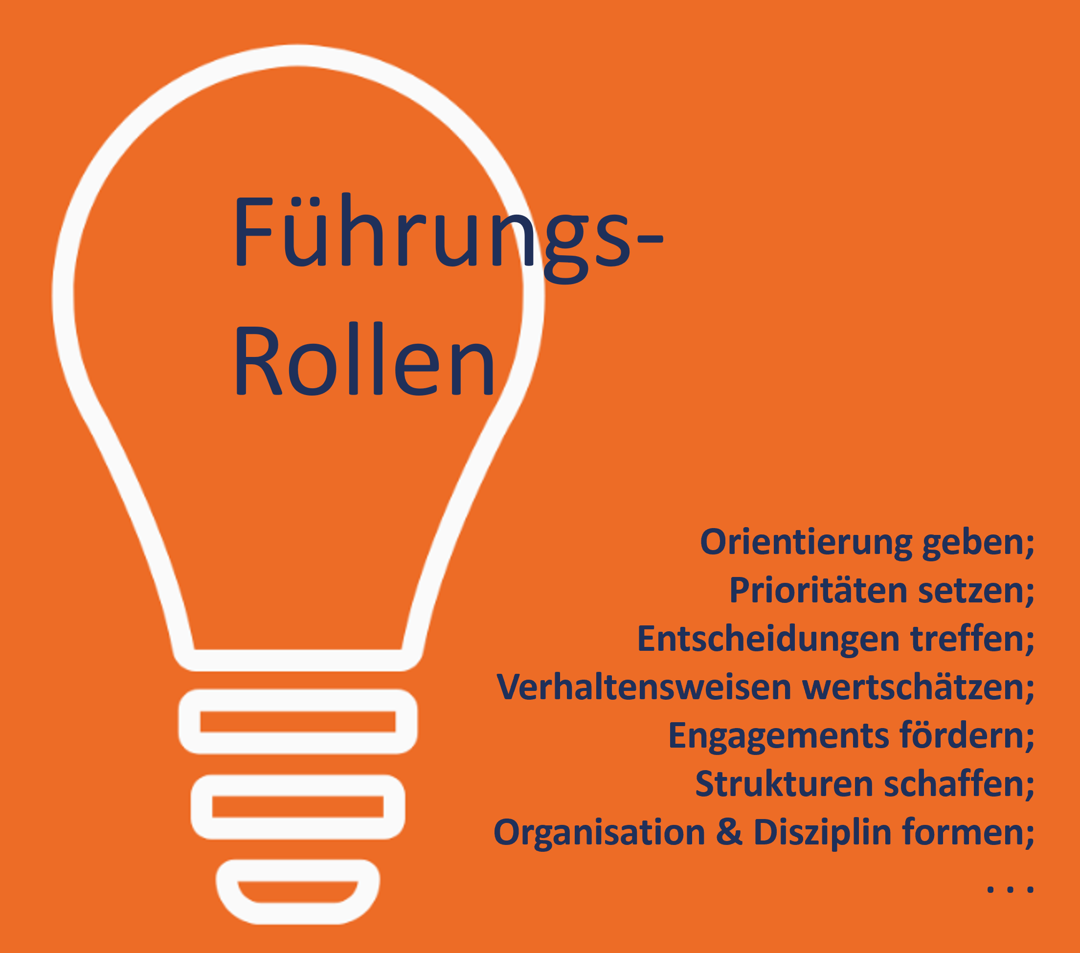 Führungsrollen